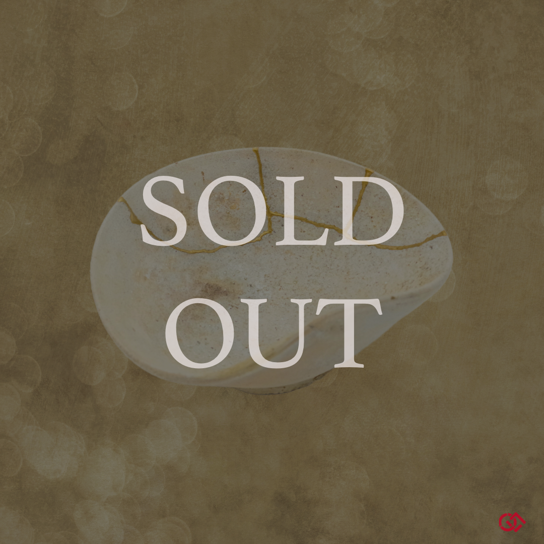 Authentic Kintsugi Matcha Bowl, Yama-Chawan, Seto Type