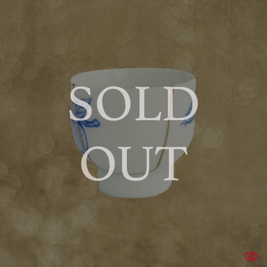 Authentic Kintsugi Sake Cup, Fruit pattern, Ko-Imari