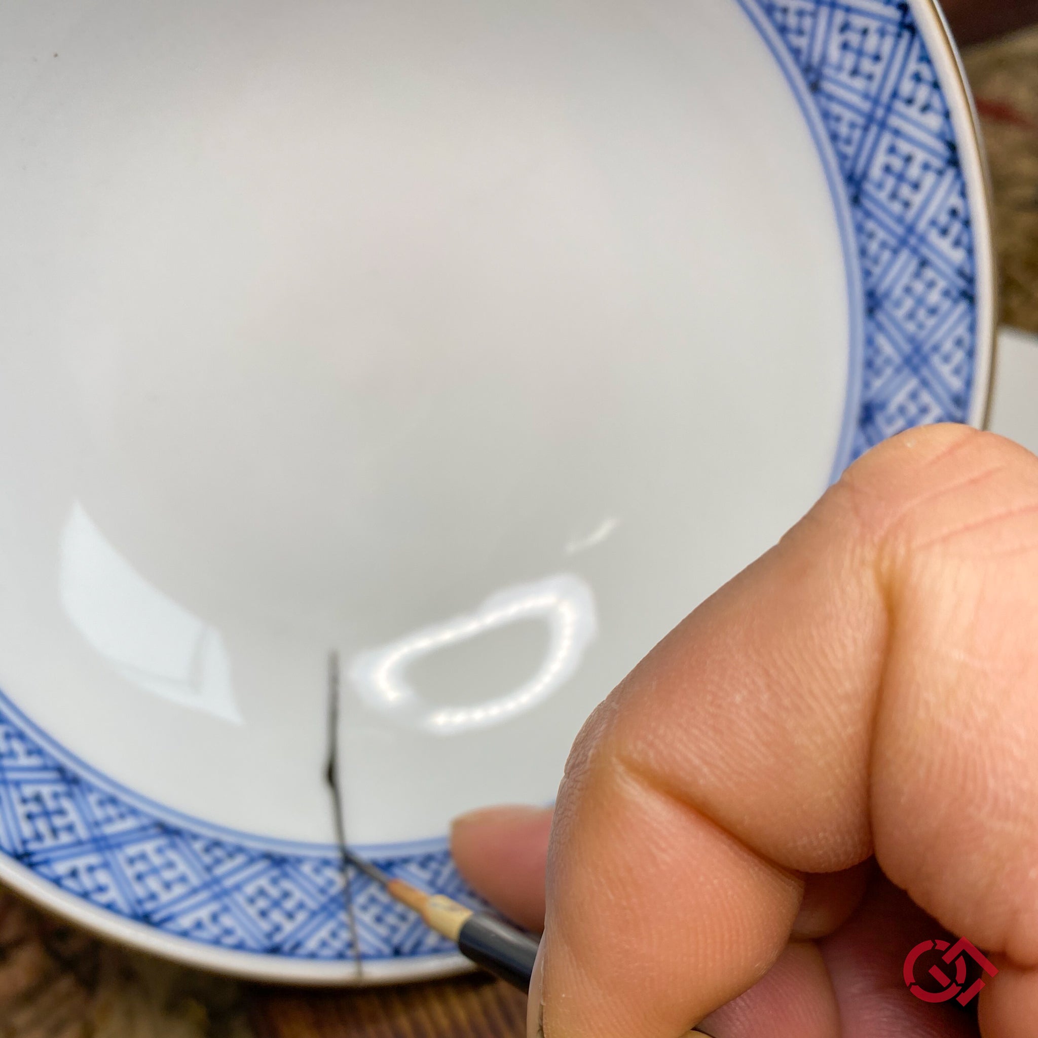 Kintsugi repair