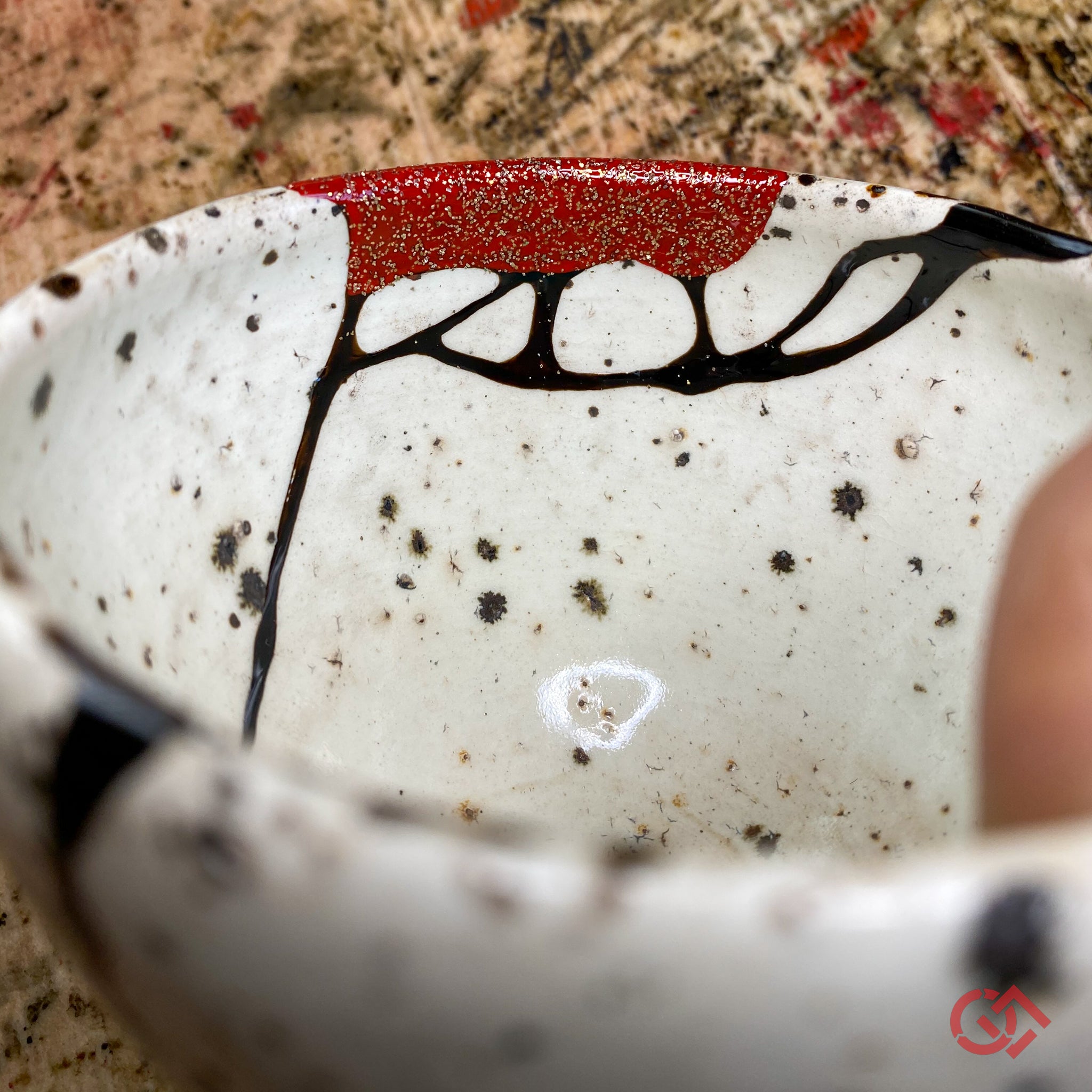Traditional Kintsugi Repair wirh Urushi