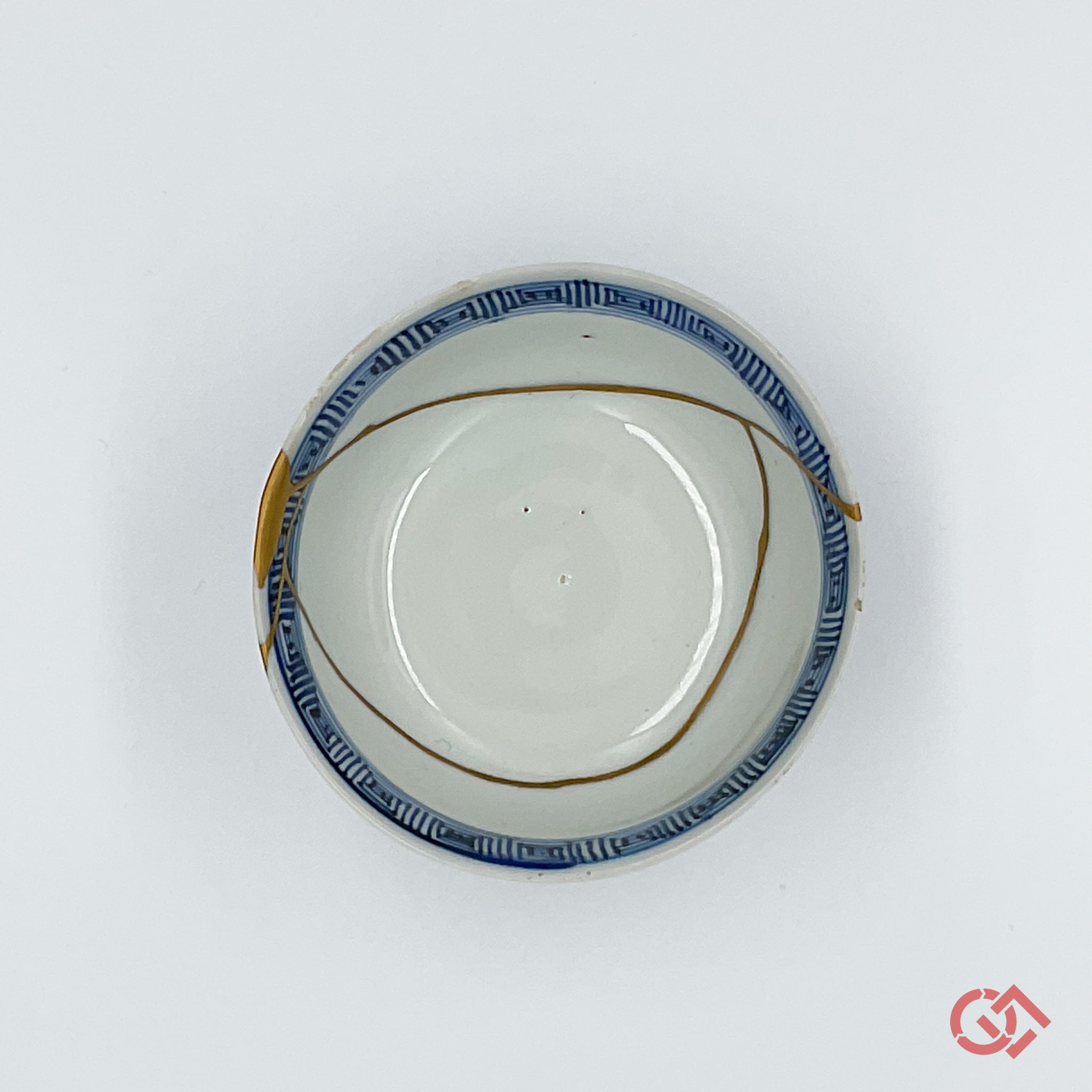 kintsugi sake cup gold