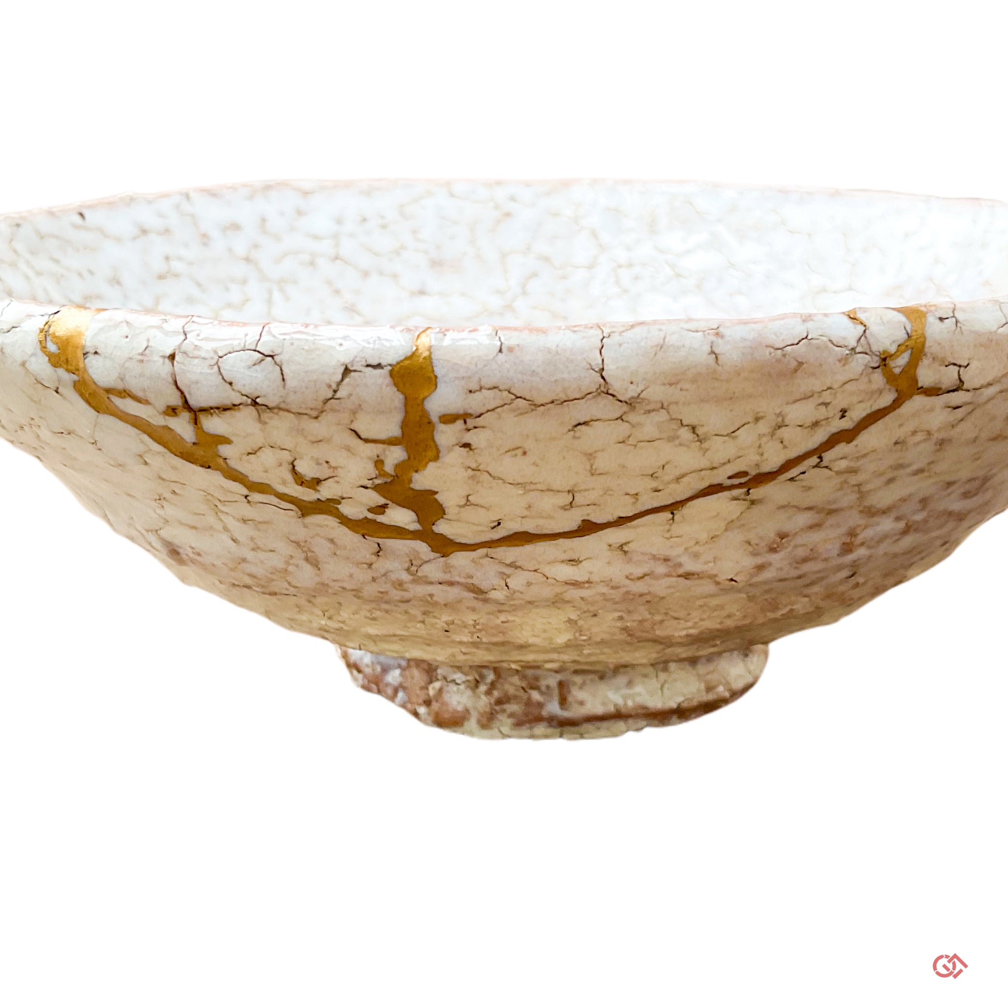 Authentic Kintsugi Matcha bowl Hagi ware