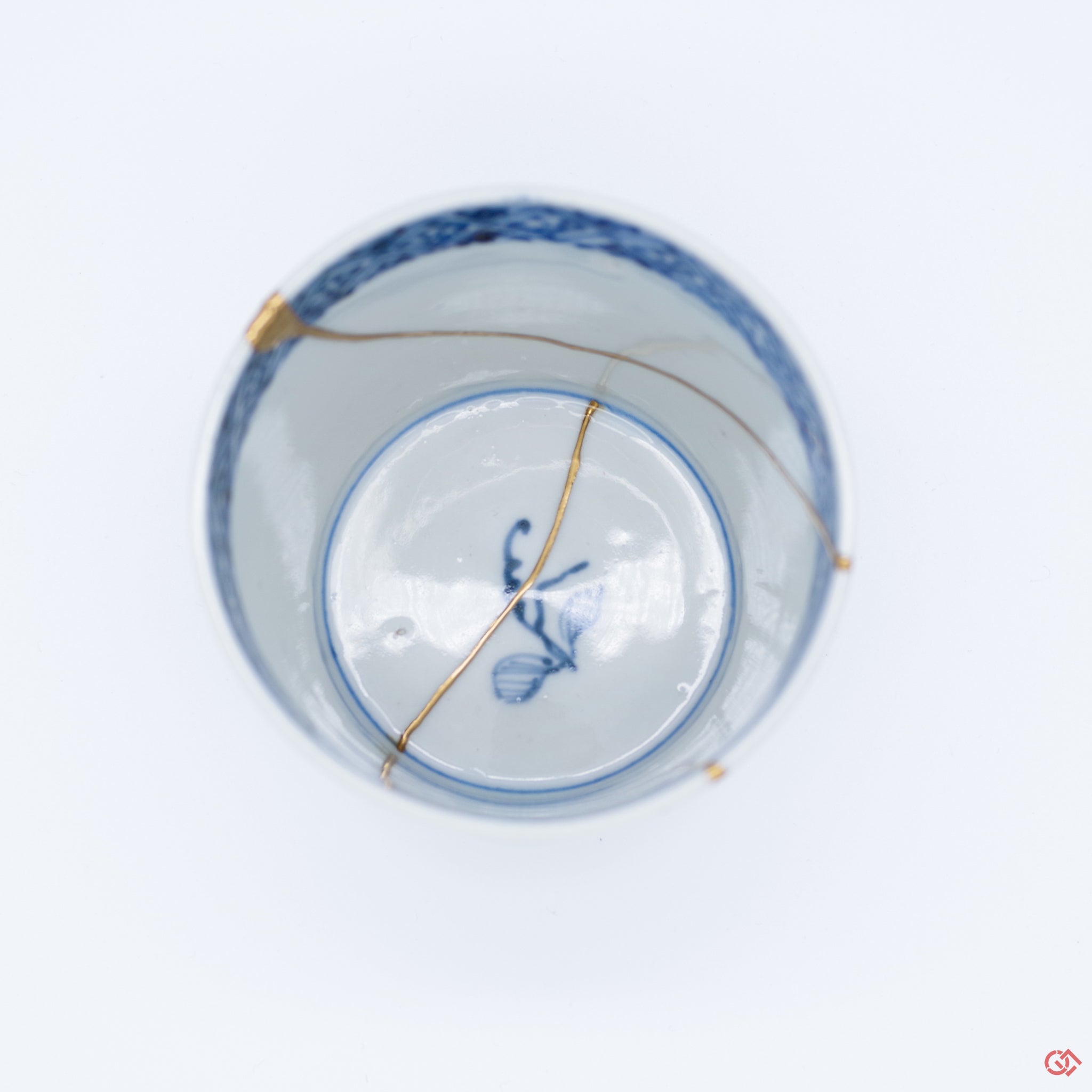 Authentic Kintsugi Soup Cup Ko-Imari
