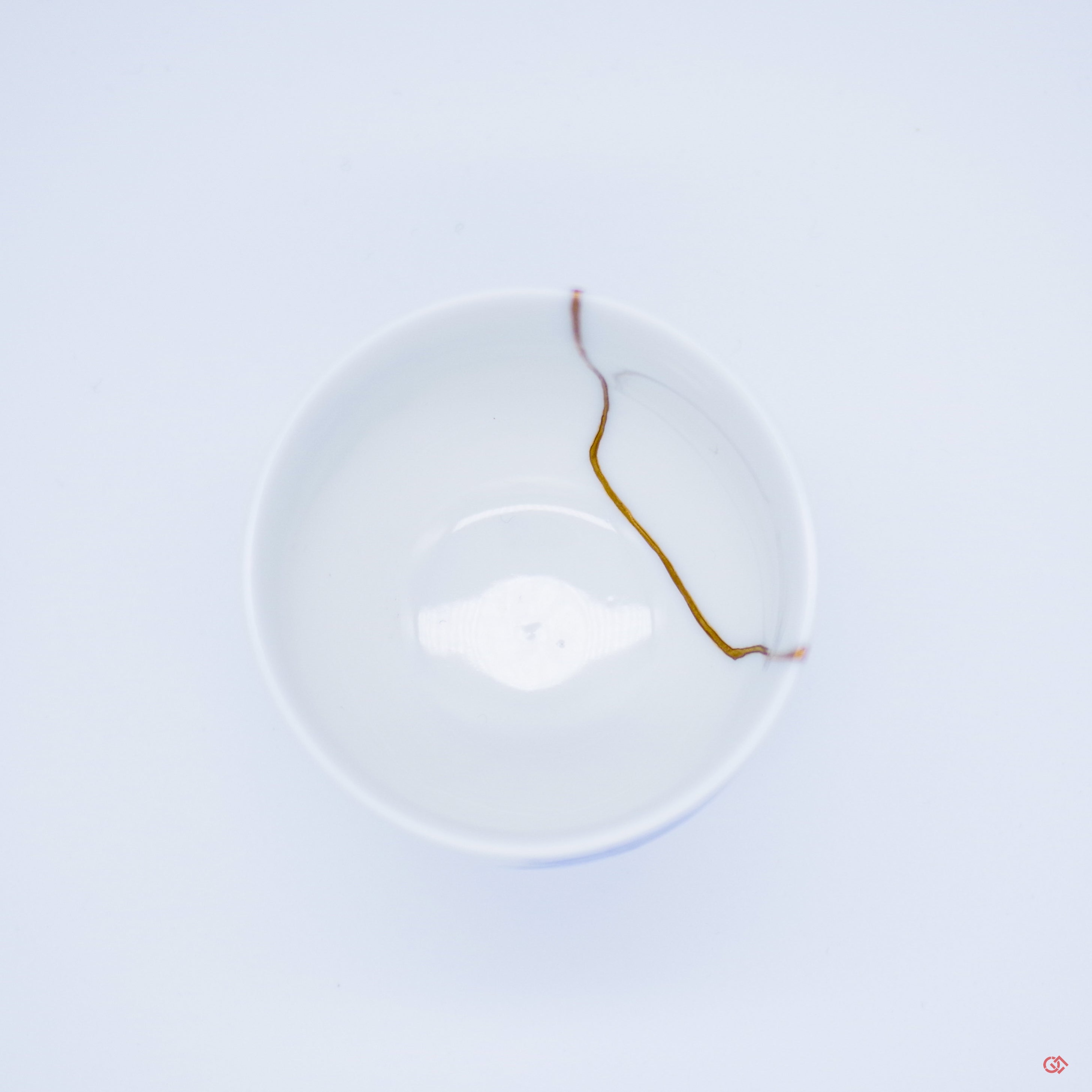 Authentic Kintsugi Sake Cup, Fruit pattern, Ko-Imari