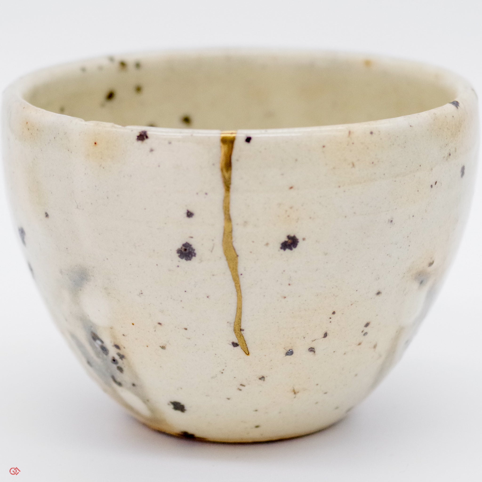 Authentic Kintsugi  Cafe Cup, Shigaraki, Simply Gold