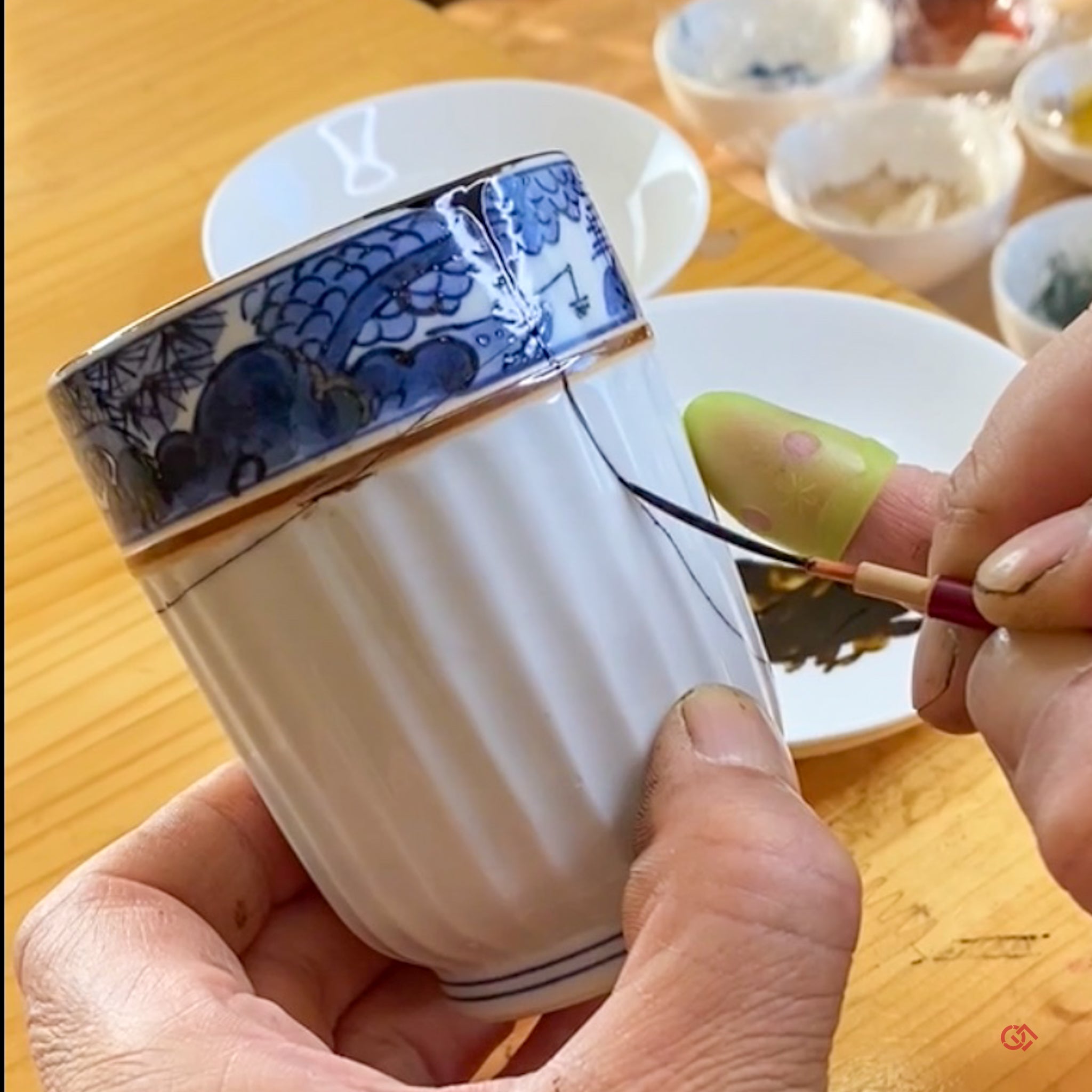 Traditional Kintsugi Repair with Urushi