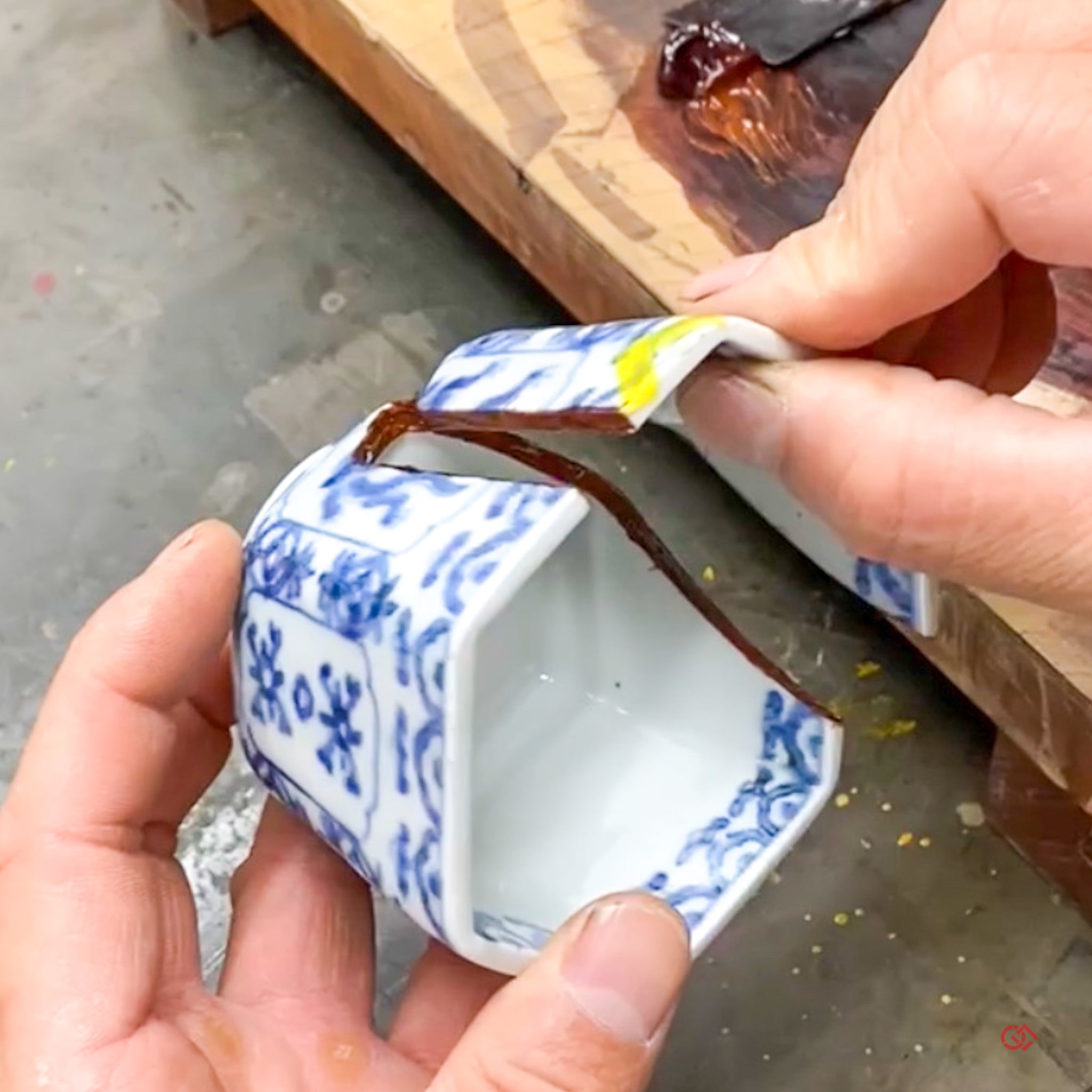 Traditional Kintsugi Repair with Urushi