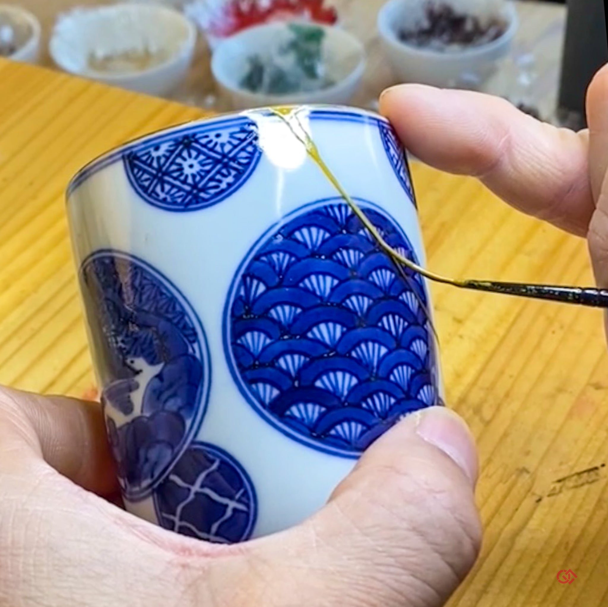 Traditional Kintsugi Repair with Urushi