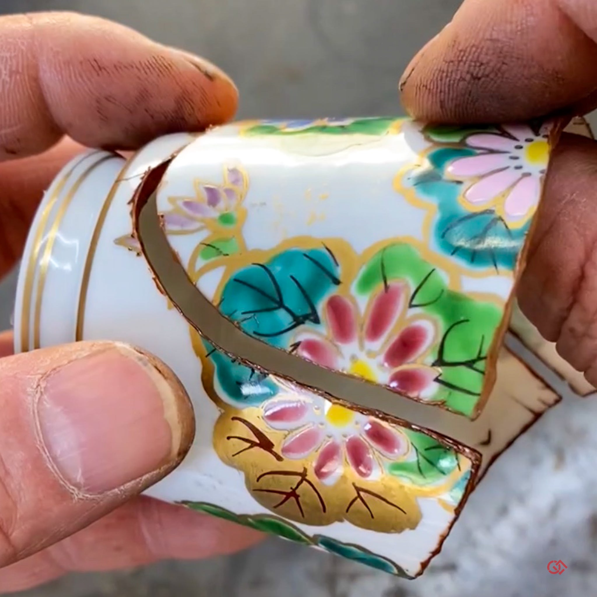 Traditional Kintsugi Repair with Urushi