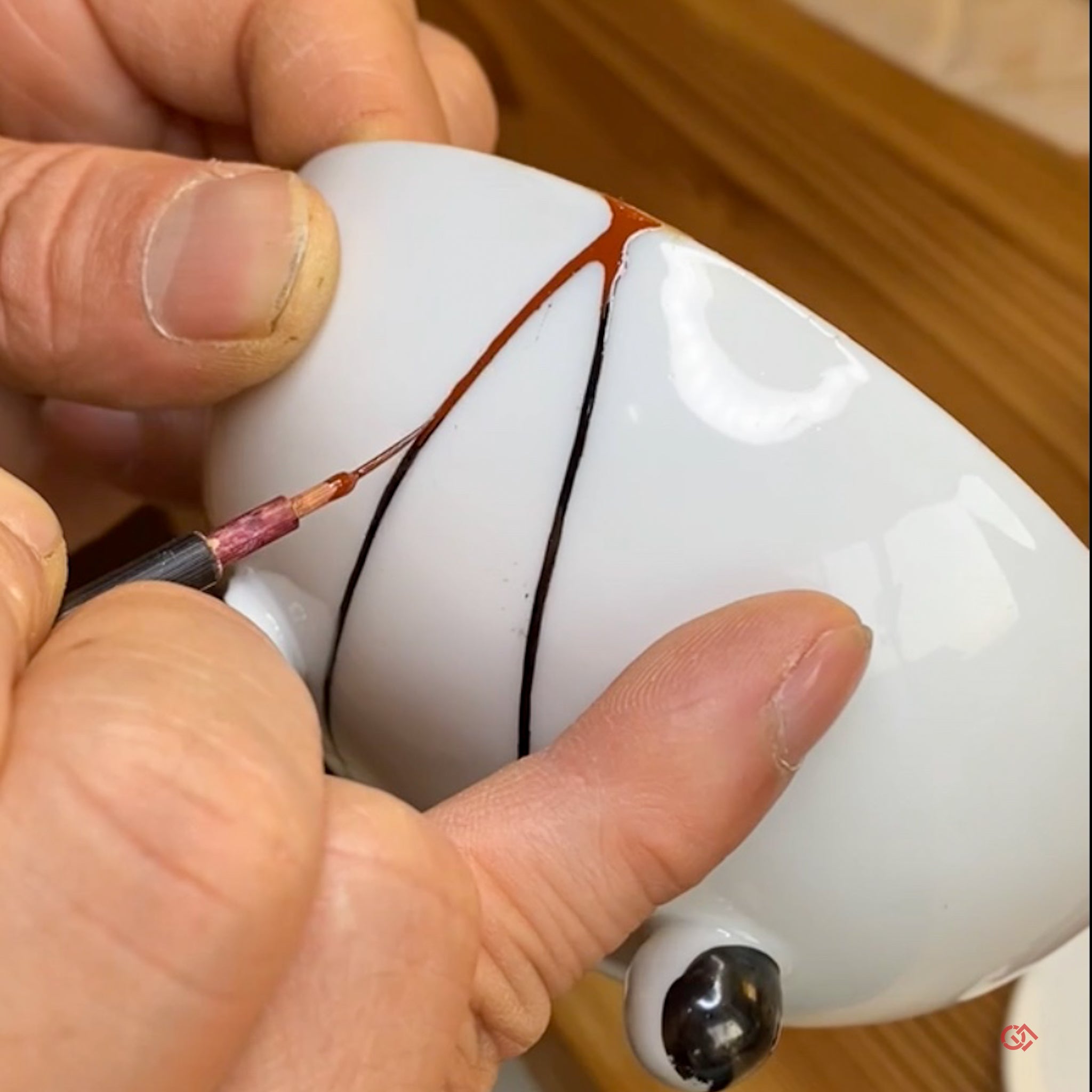 Traditional Kintsugi Repair with Urushi
