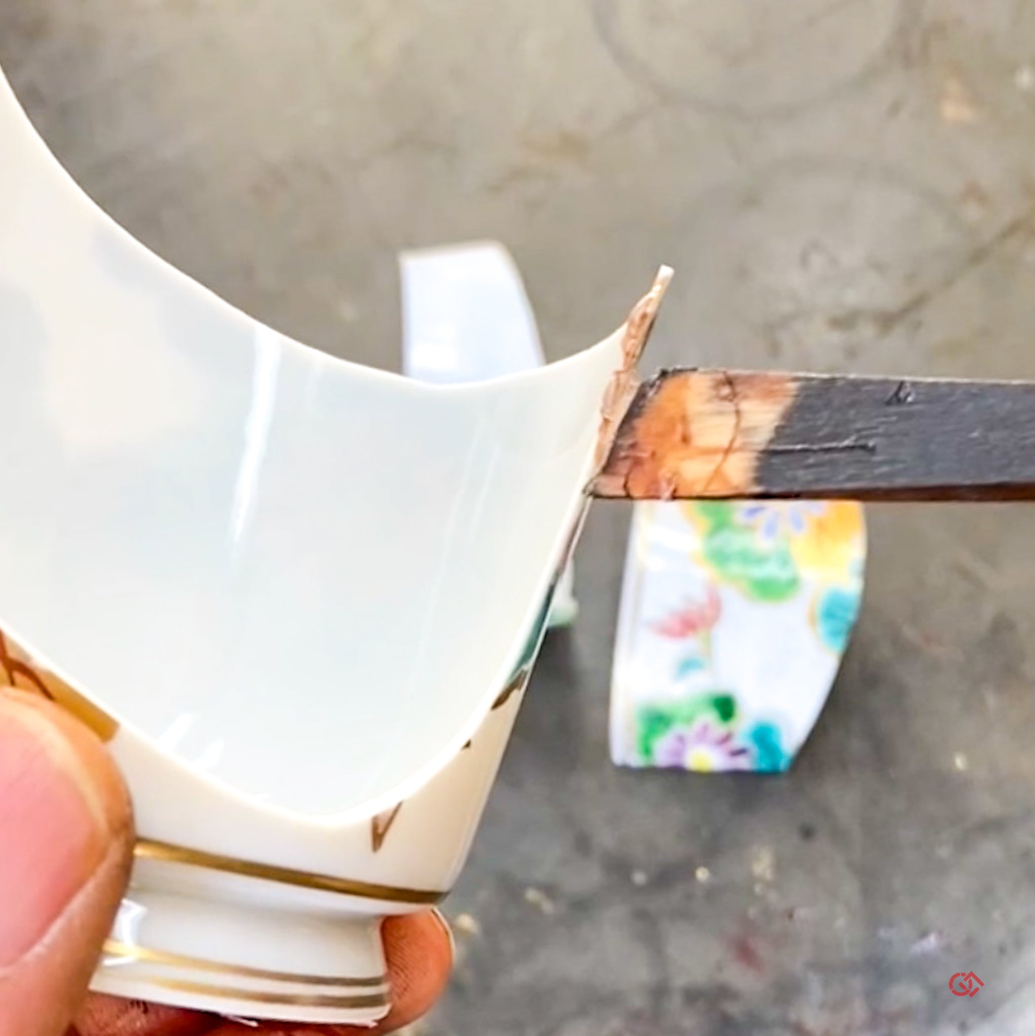 Traditional Kintsugi Repair with Urushi