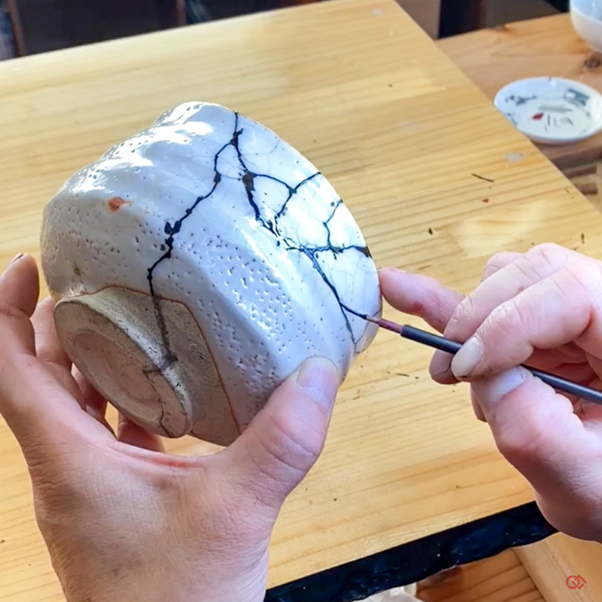 Traditional Kintsugi Repair with Urushi