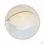 Photo of the top side of an authentic Kintsugi pottery, showing its overall design and features