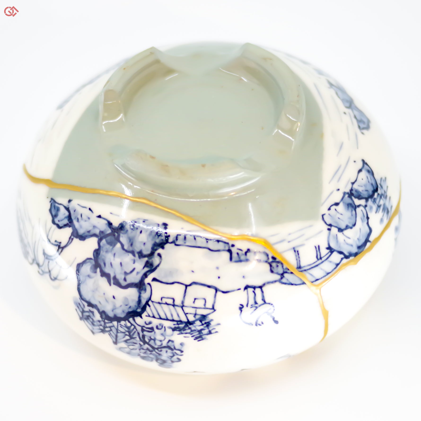 Enlarged view of Authentic Kintsugi pottery
