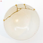 Image of Authentic Kintsugi pottery from above