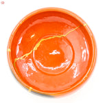 Image of Authentic Kintsugi pottery from above