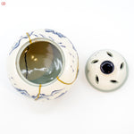 Image of Authentic Kintsugi pottery from above