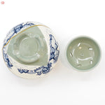 Image of the bottom of Authentic Kintsugi pottery