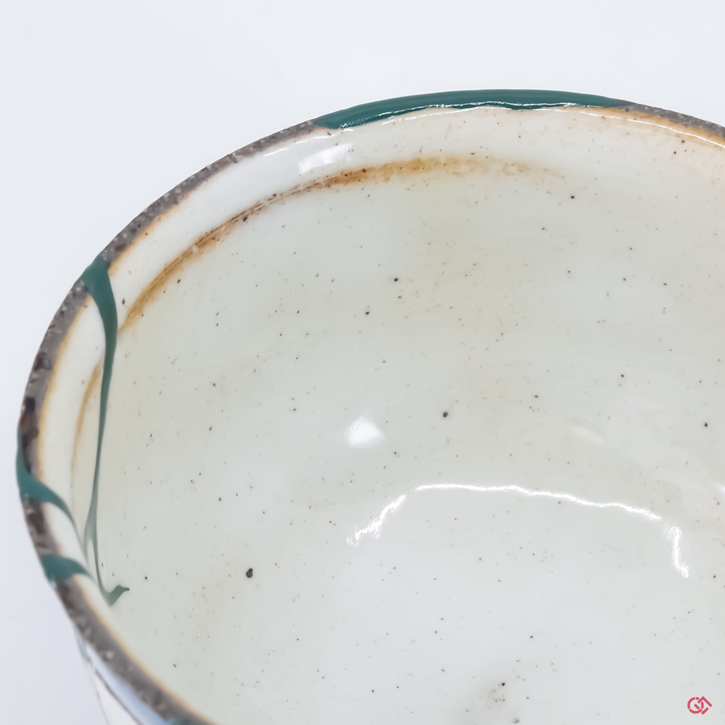 Up-close look at authentic Kintsugi pottery, highlighting intricate details.