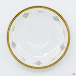 Photo of the front side of an authentic Kintsugi pottery piece, showing its overall design and features