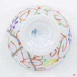 Photo of the bottom side of an authentic Kintsugi pottery, showing its overall design and features