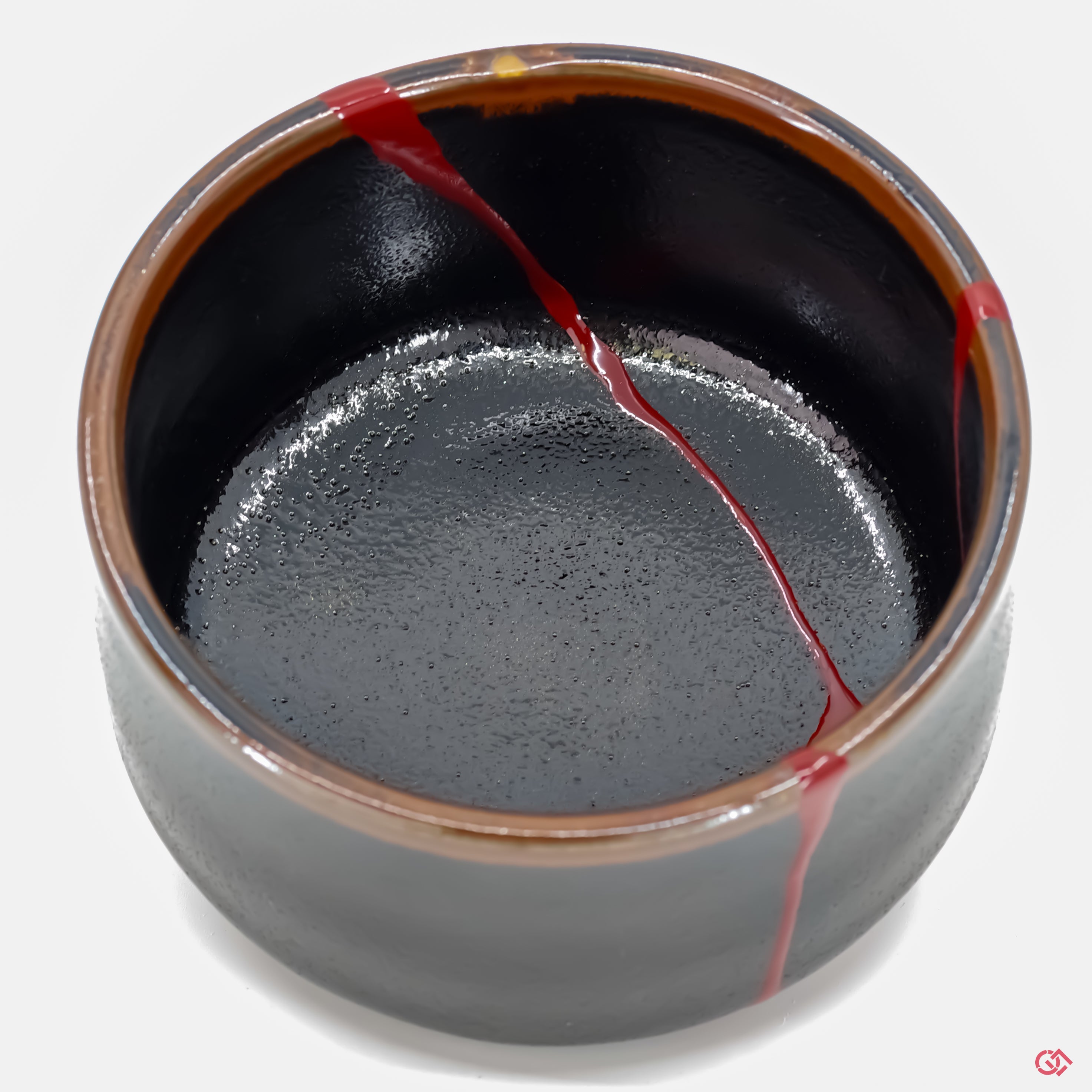 Kintsugi Keyboard Unique Red Kintsugi Teabowl | The Kintsugi Labo JAPAN