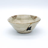 Unique kintsugi sweets cup Ninja with sculptural form and gold repair — the perfect wedding gift with wonderful customer service, praised by a verified buyer from Maryland.