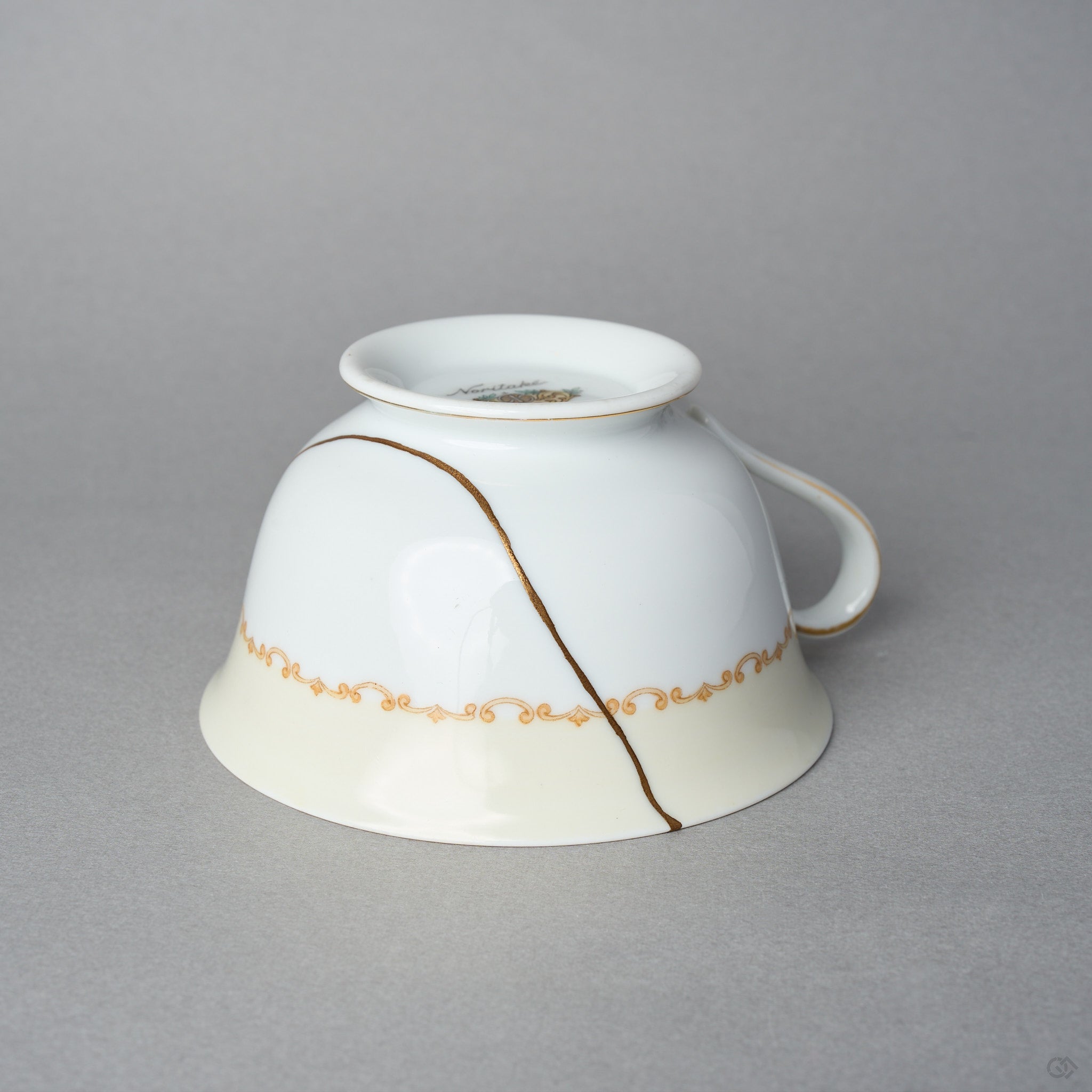 24K Gold Kintsugi Noritake Cup & Saucer – Berenda – The Kintsugi