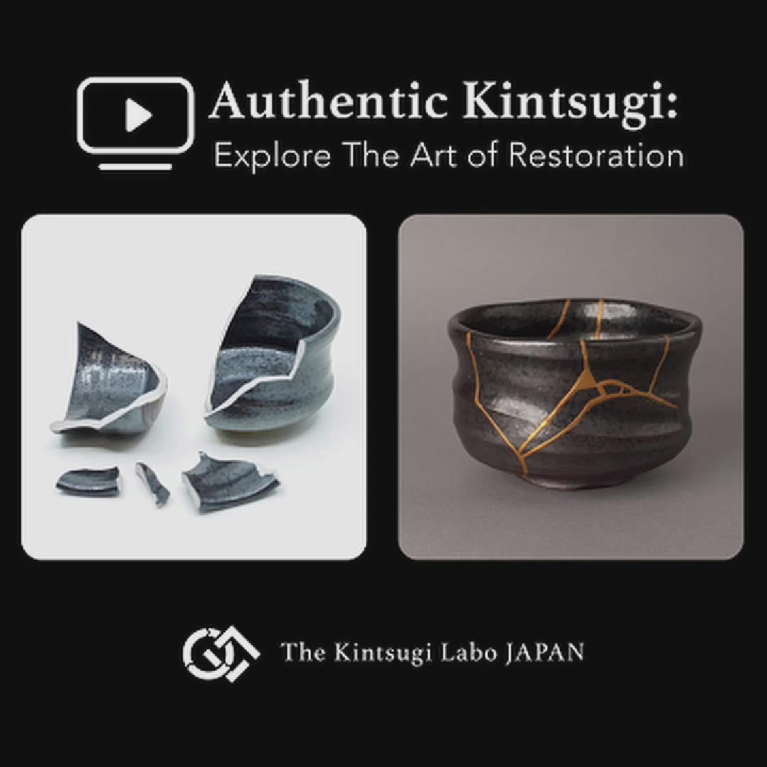 Restoration story of a kintsugi Arita matcha bowl, the four-month urushi and gold process demonstrating centuries-old tradition at work.