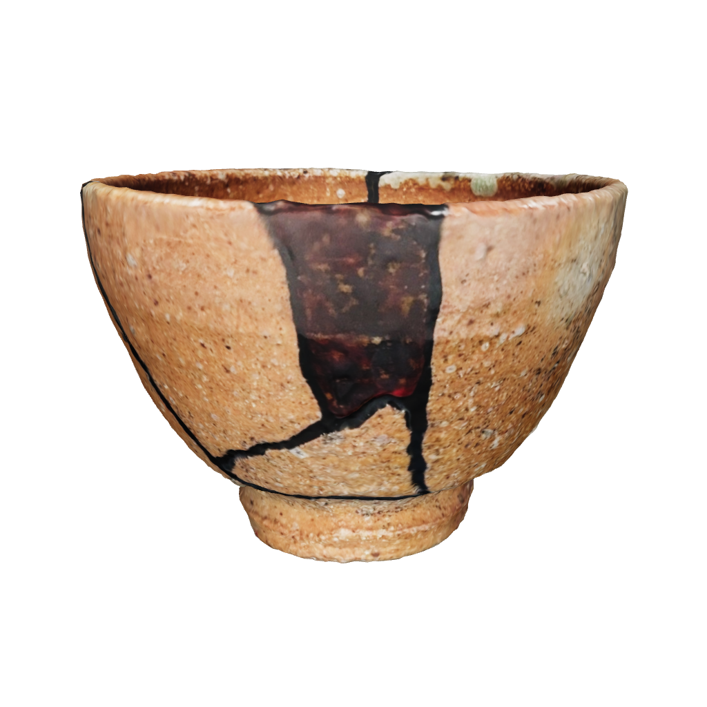 An interactive 3D model of the restored cup, allowing one to explore every facet and texture of this soulful object.