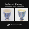 Japanese lacquer artist masterfully restores broken pottery using traditional Kintsugi technique and other urushi lacquer decorative techniques.