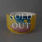 Sold out — A Kyoto ware matcha bowl restored with silver kintsugi and colored urushi lacquer, featuring layered glazes beneath quiet silver seams. This one-of-a-kind piece by The Kintsugi Labo JAPAN has found its home.