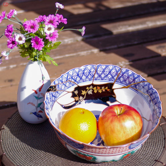 Kintsugi - Collection Fuyu- Japanese ceramic - Kintsugi bowl.
