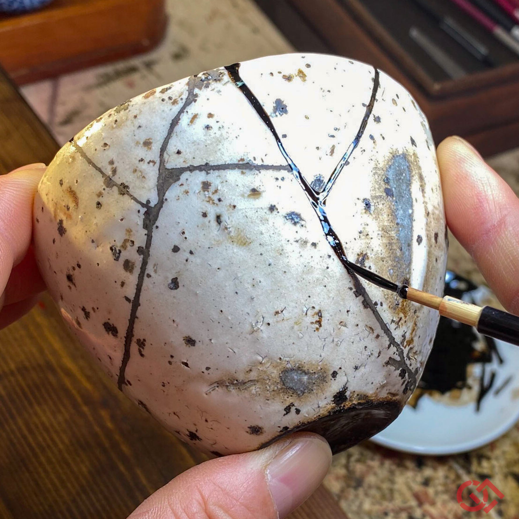 Traditional Kintsugi Repair with Urushi