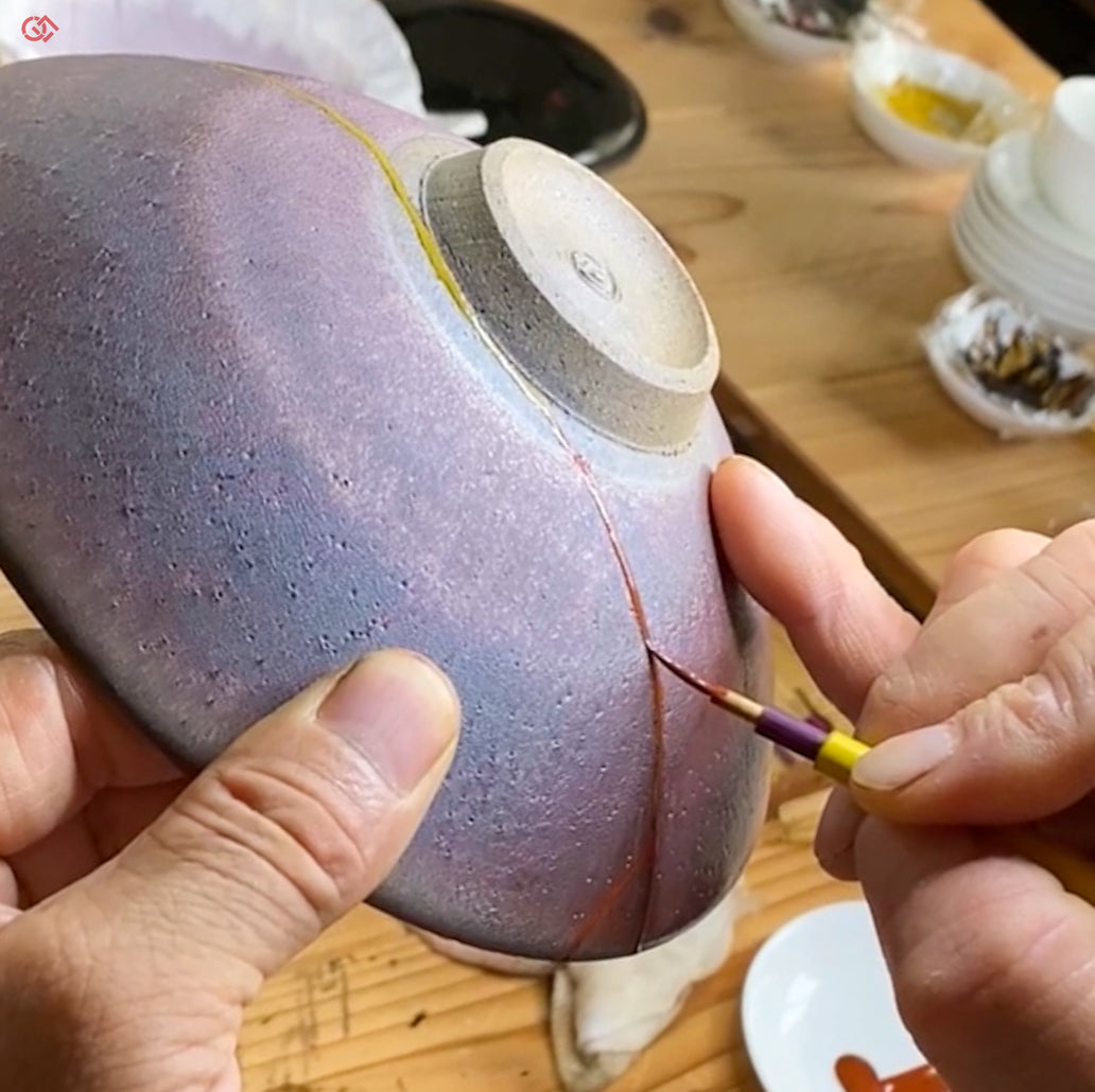 Traditional Kintsugi Repair with Urushi