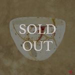 authentic Kintsugi art with the description of sold out