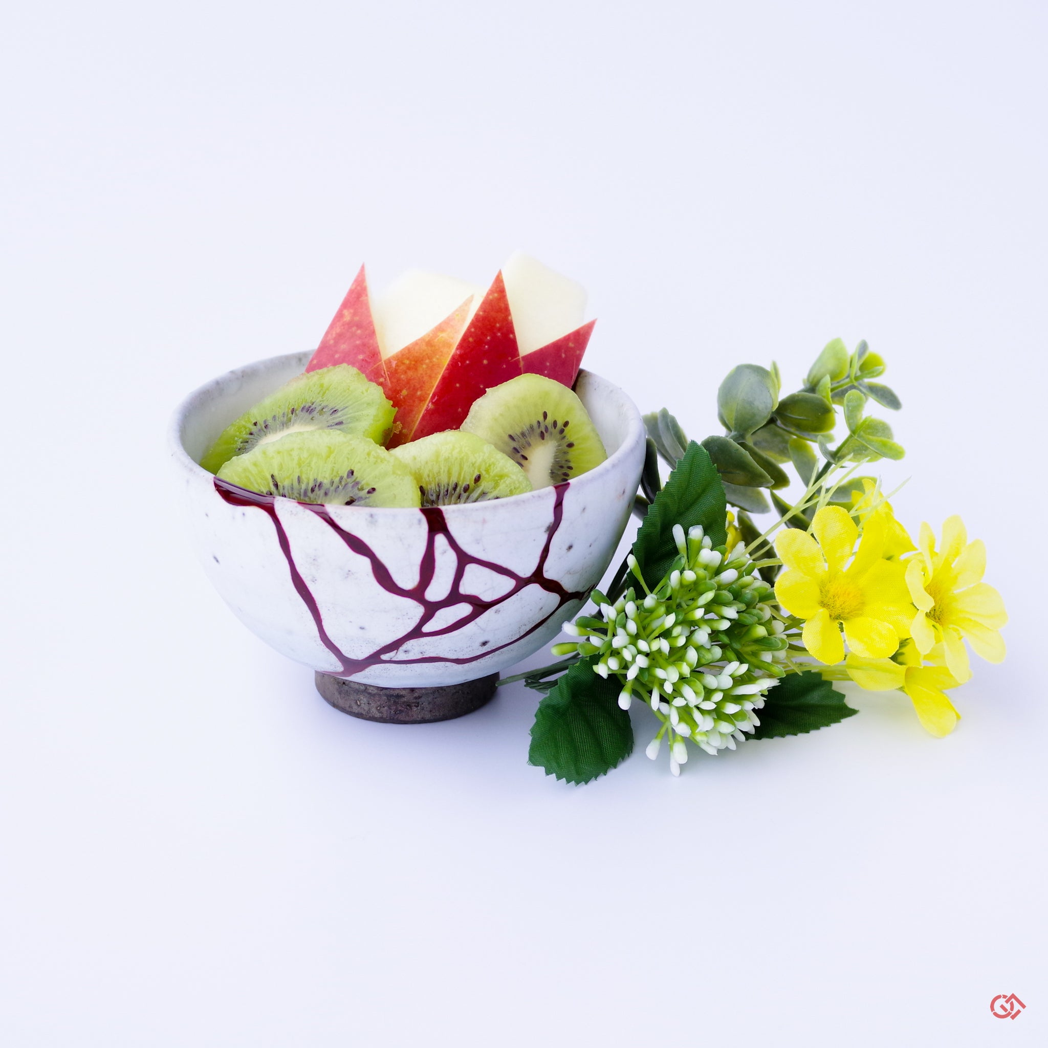 Unique Kintsugi Fruit bowl