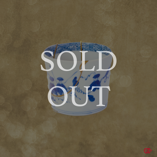 Authentic Kintsugi Soup Cup Ko-Imari