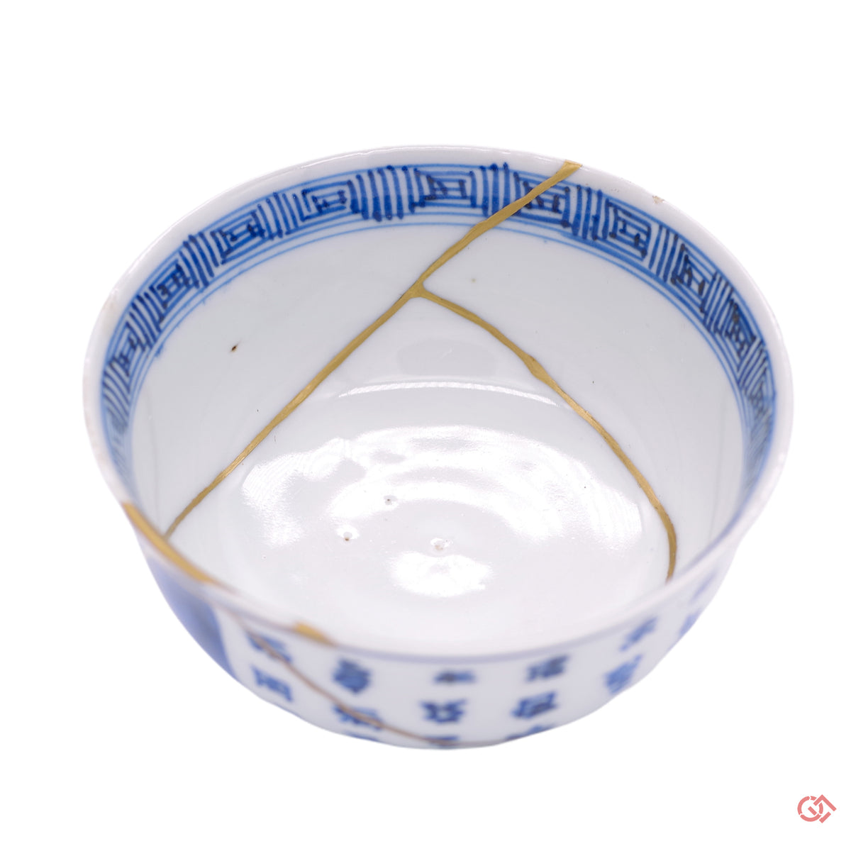 kintsugi sake cup gold