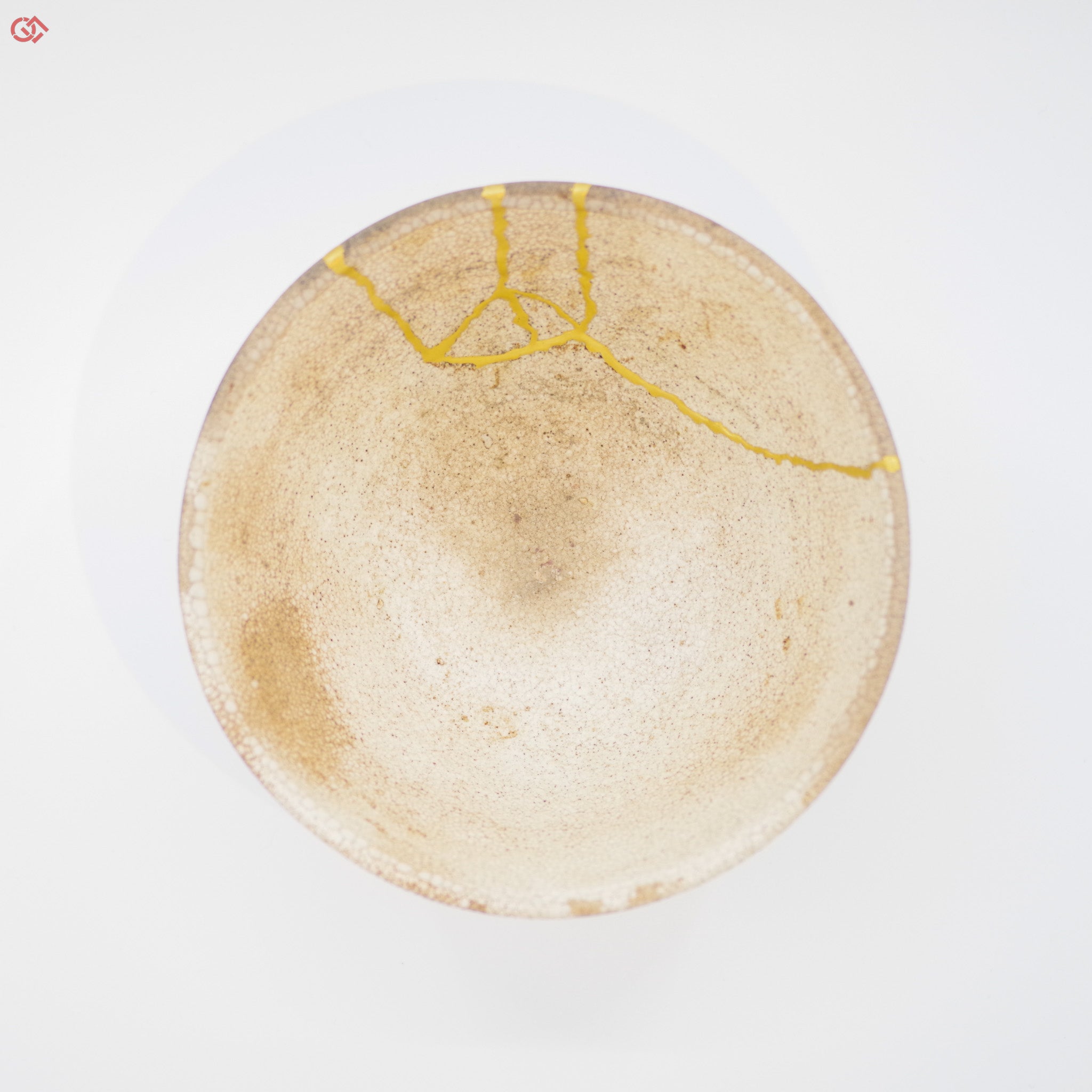 Photo of authentic Kintsugi art from above