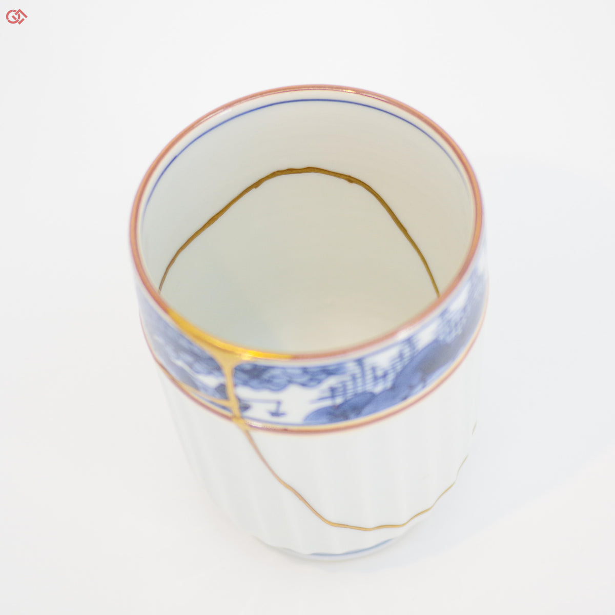 Enlarged view of authentic Kintsugi art