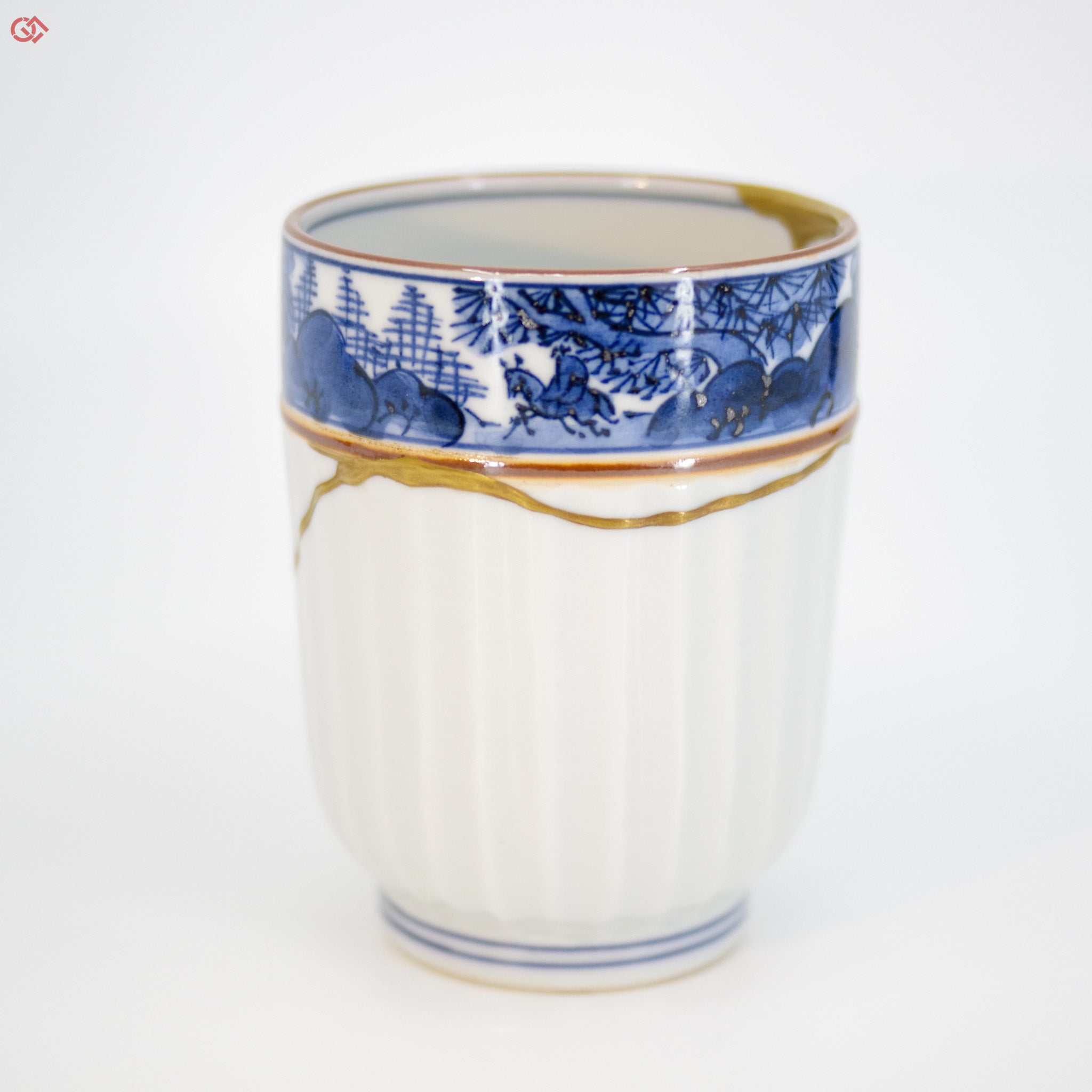 Enlarged view of authentic Kintsugi art