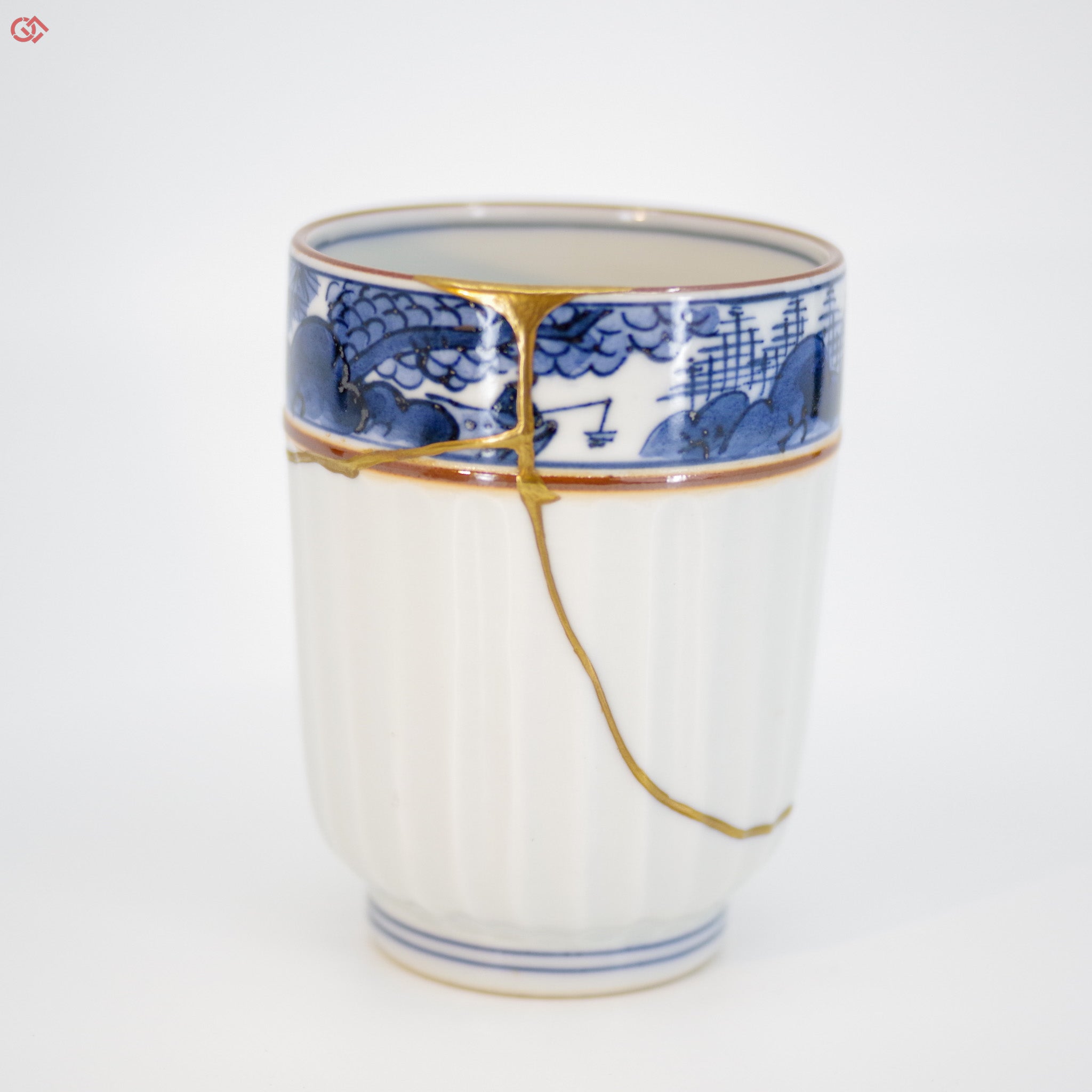 Enlarged view of authentic Kintsugi art