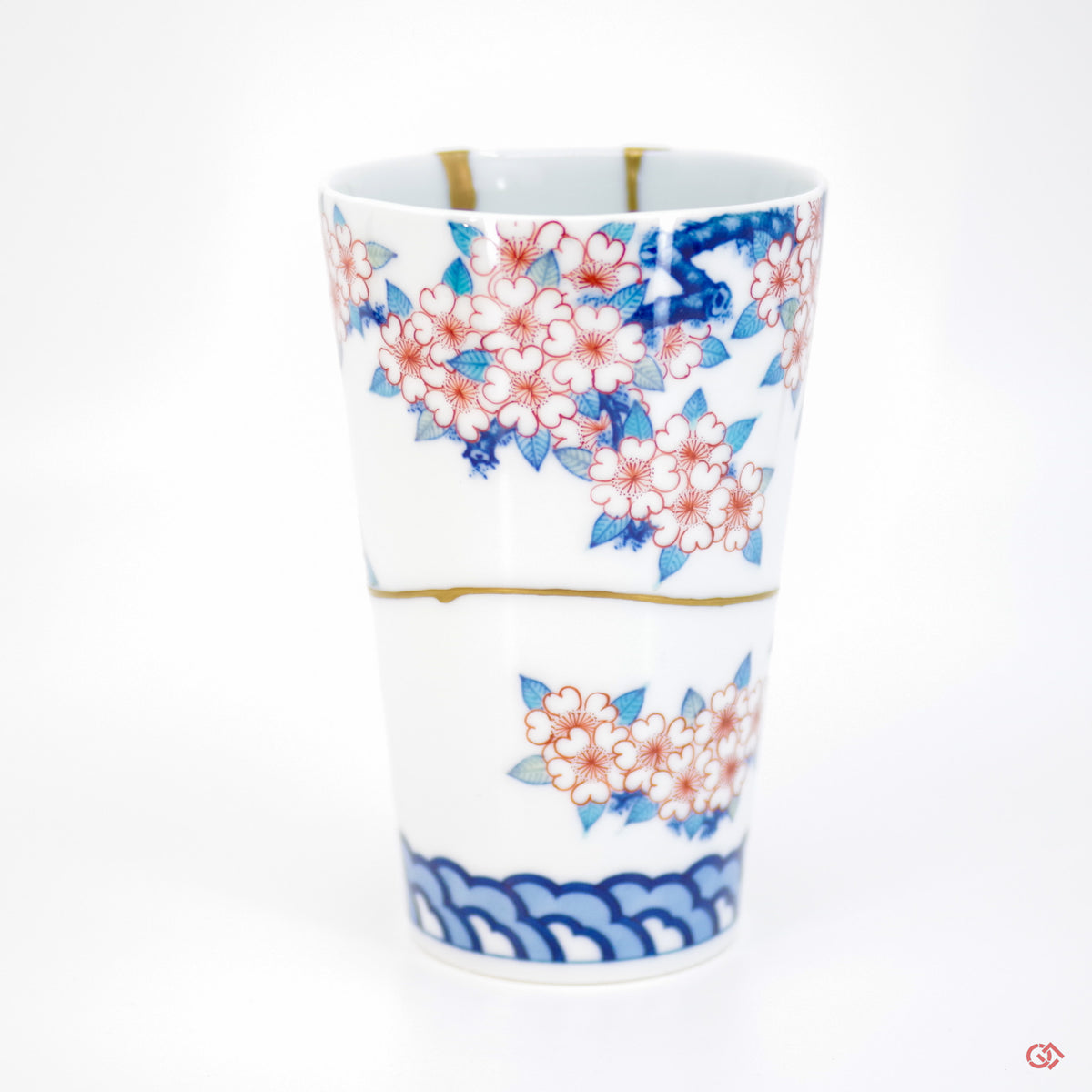Enlarged view of authentic Kintsugi art
