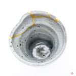 Authentic Kintsugi Beer cup, Shigaraki ware