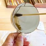 Kintsugi repair with the 24 karat gold powder
