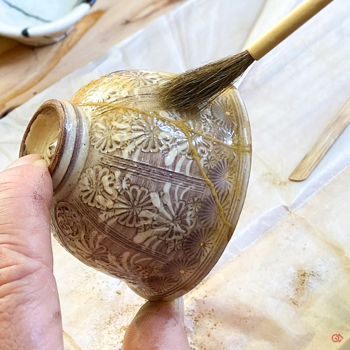Kintsugi repair
