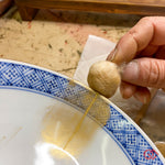 Kintsugi repair with the 24 karat gold