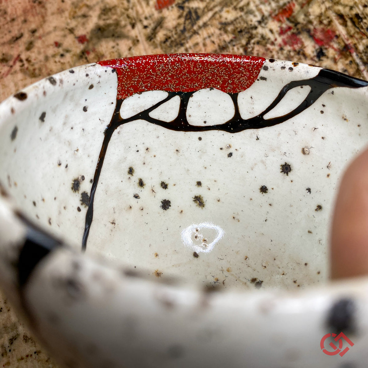 Traditional Kintsugi Repair wirh Urushi