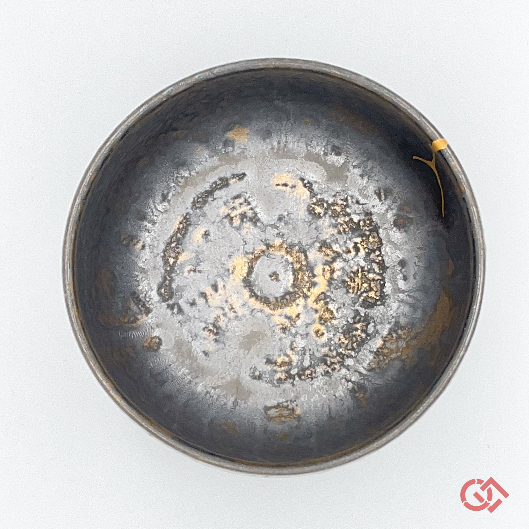 Kintsugi bowl 4687, kintsugi, silver